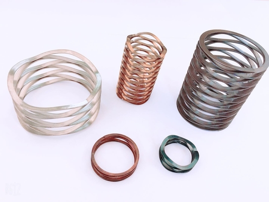 0.5mm 50.0mm Primavera de onda de compresión por espacio axial para maquinaria industrial y alta capacidad de carga en aplicaciones de trabajo pesado